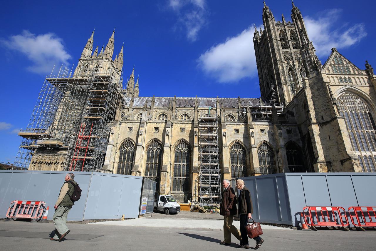 Rekonstrukcija Canterbury katedrale