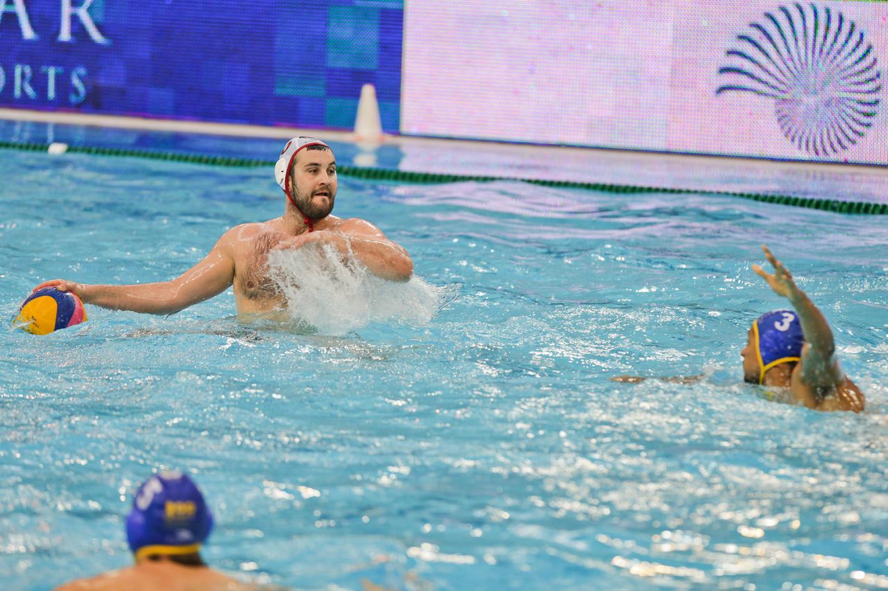 15.03.2014., Gruz, Dubrovnik - LEN Liga prvaka, 7. kolo, VK Jug Croatia osiguranje - Barceloneta. Niksa Dobud.  Photo: Grgo Jelavic/PIXSELL