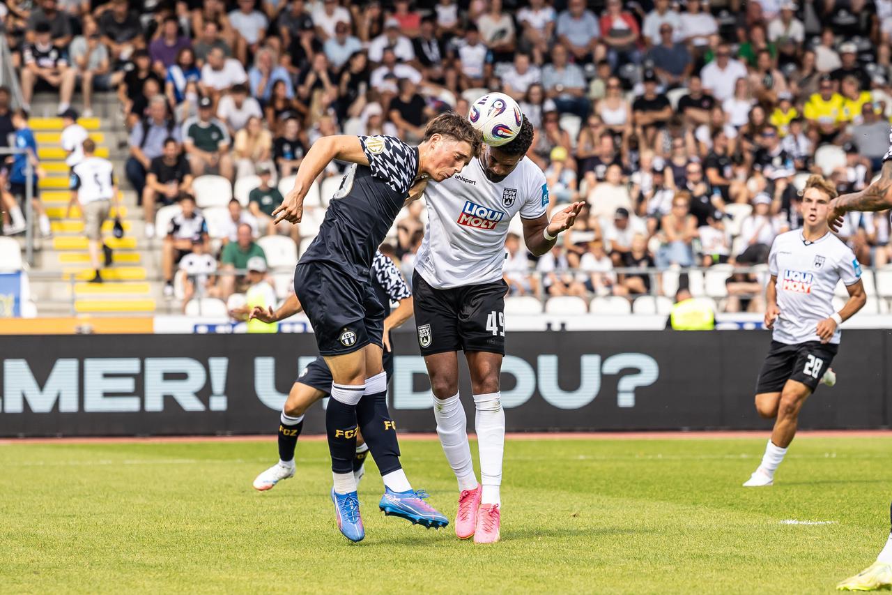 19.07.2025, Fussball, Saison 2025/2026, 3. Liga, Schweizer Super League, Donaustadion Ulm, Testspiel Saisoneröffnung 25/26 SSV Ulm 1846 Fußball - FC Zürich