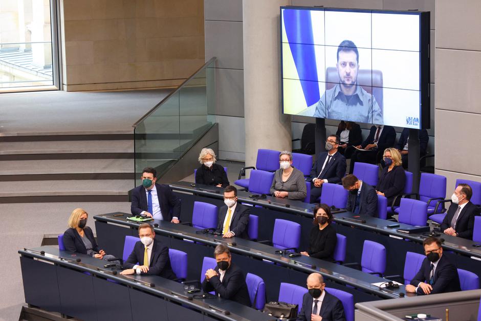 Zelenski u Bundestagu