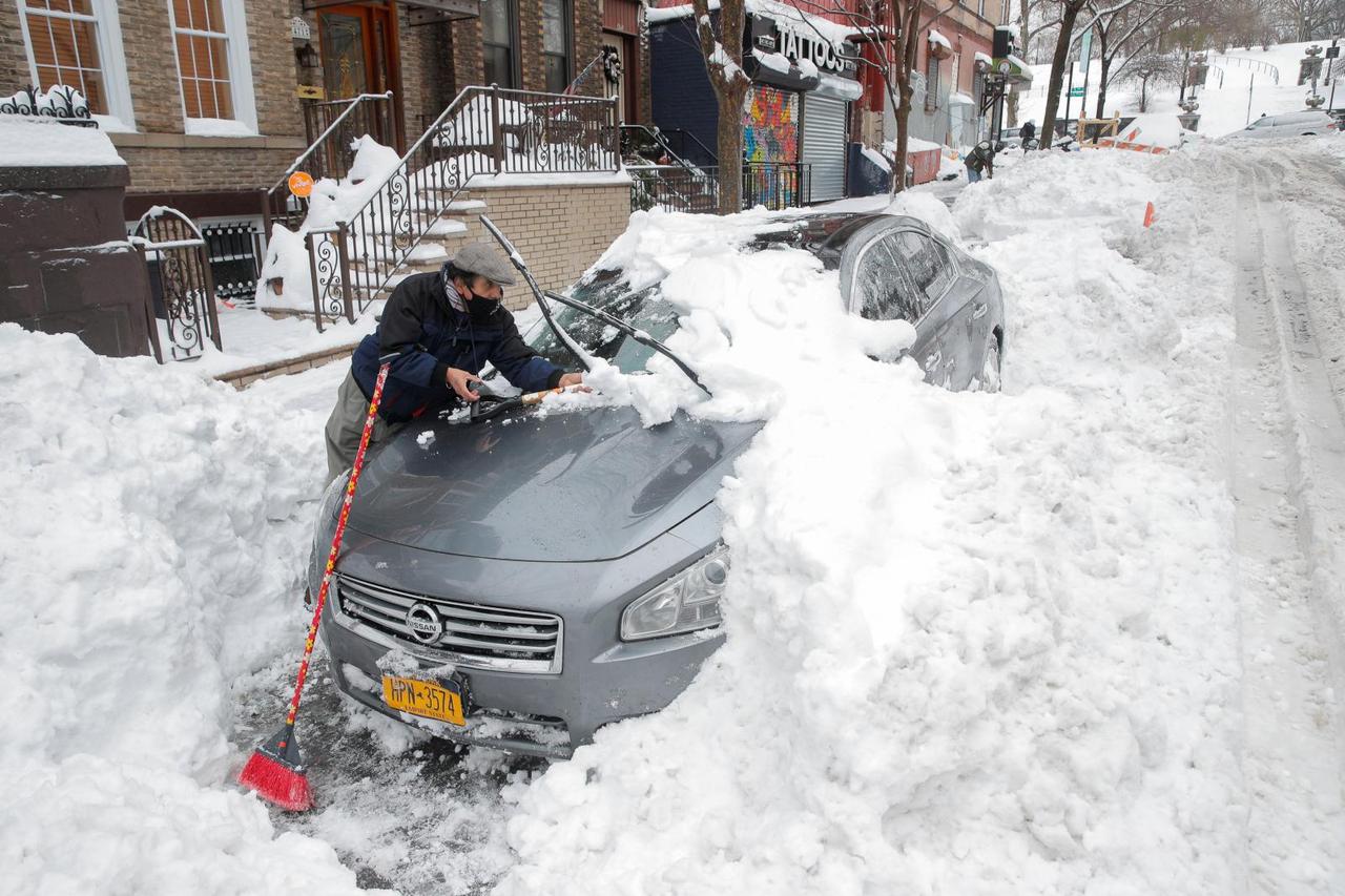 Snowfall in New York City