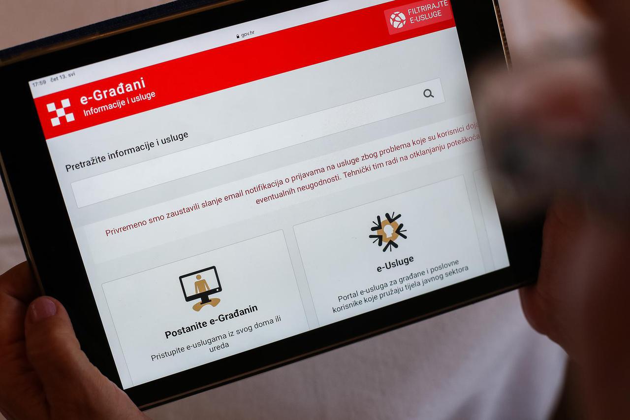 Ilustracija za internet stranicu E-građani