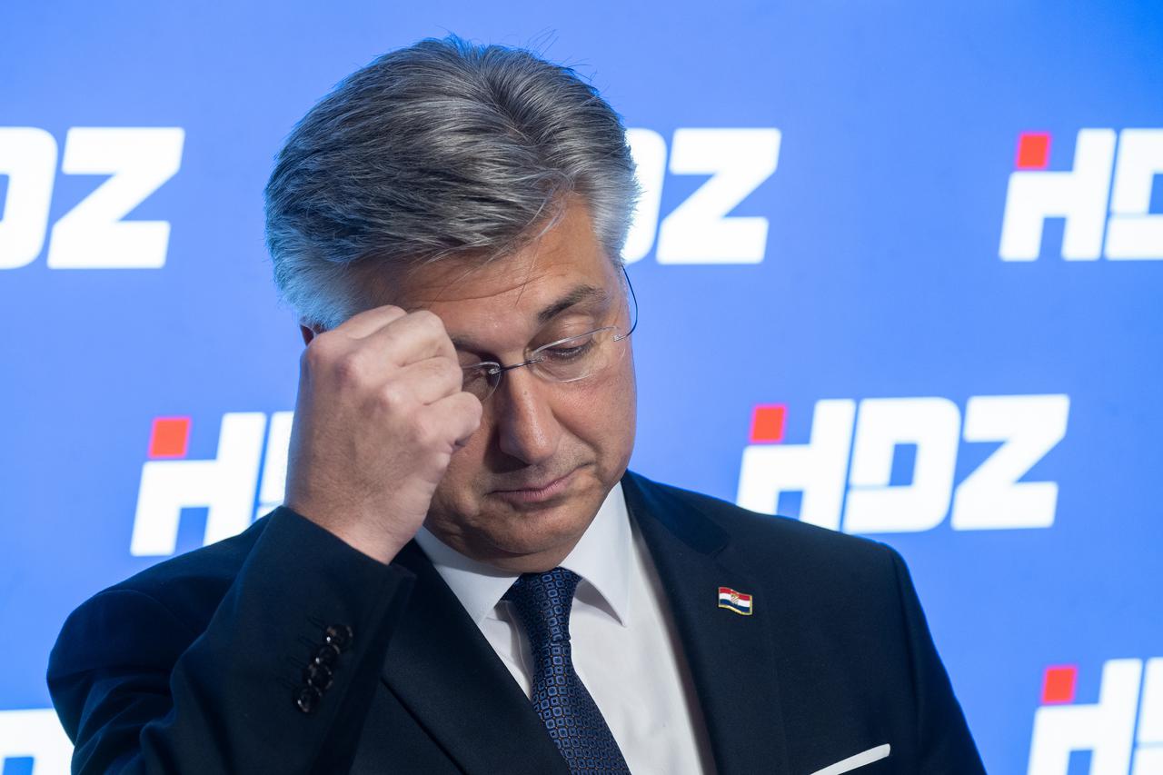Zagreb: Andrej Plenković dao je izjavu medijima