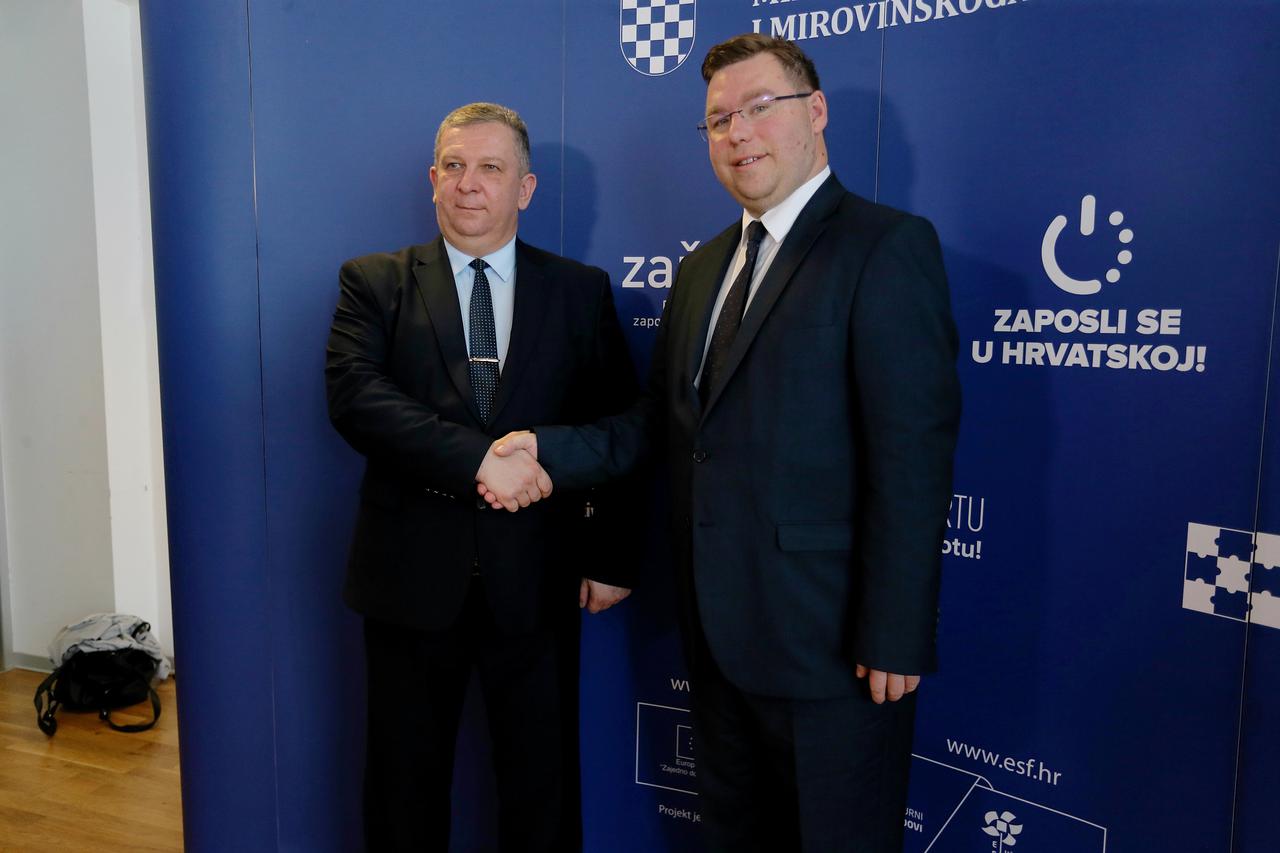 Ministar Pavić sastao se s ukrajinskim ministrom socijalne politike Revom