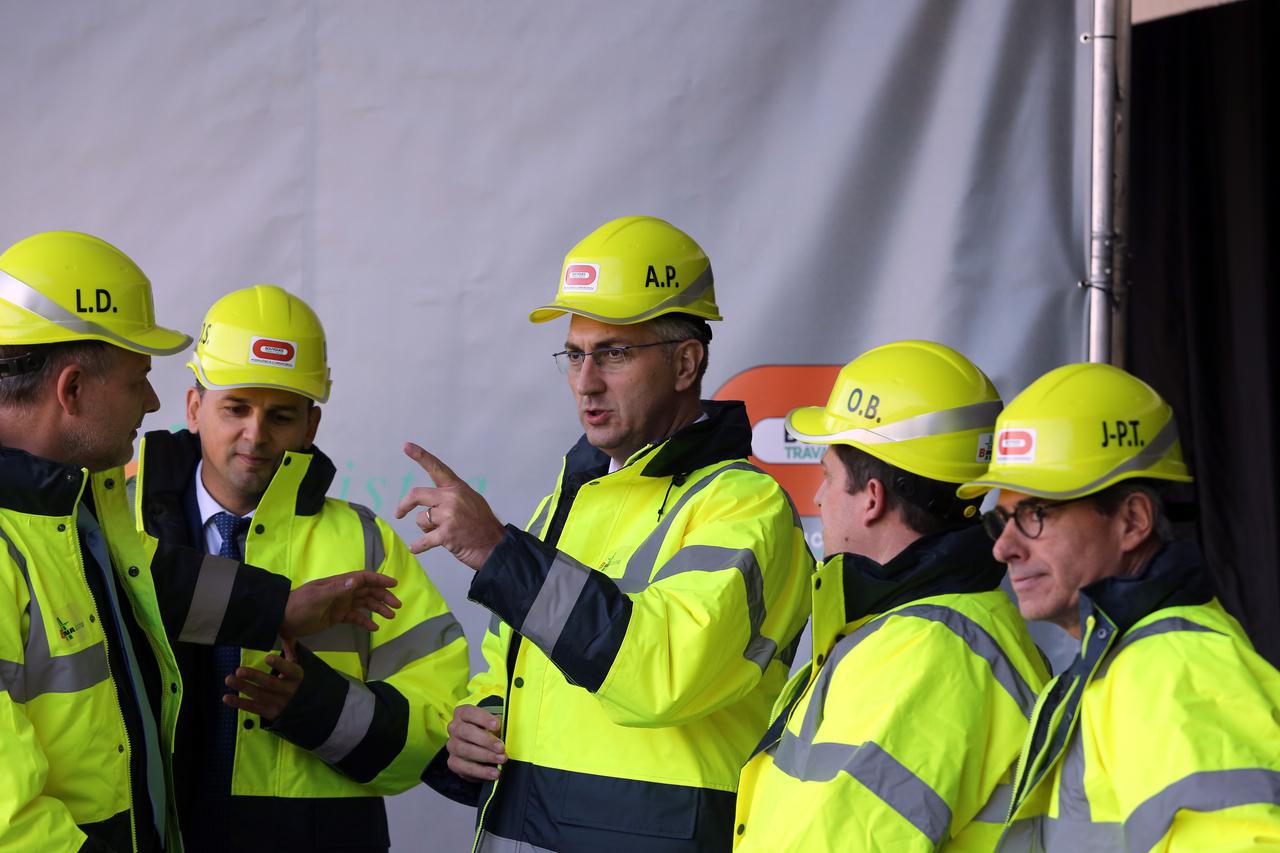 Plenković otvorio radove na istarskom ipsilonu