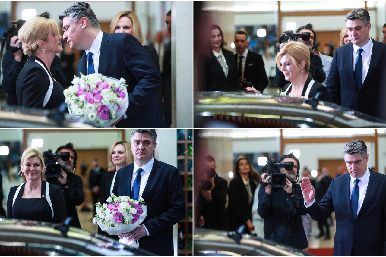 Milanović ispratio Grabar-Kitarović s Pantovčaka