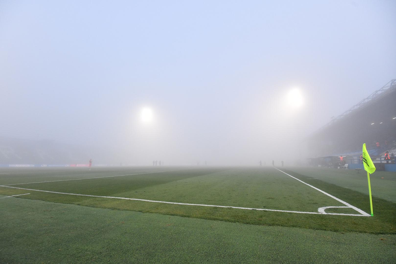 Susret je obilježila gusta magla.

