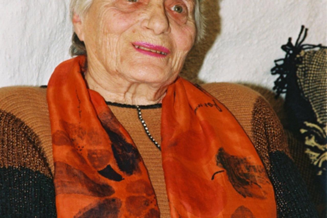 'unu 29 01 2009....koprivnica zlata bartl, majka vegete....koprivnica snimio: josip maljak'