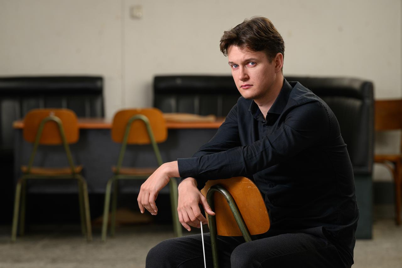 Zagreb: Ivan Šćepanović, dirigent i voditelj zbora "Ivan Goran Kovačić"