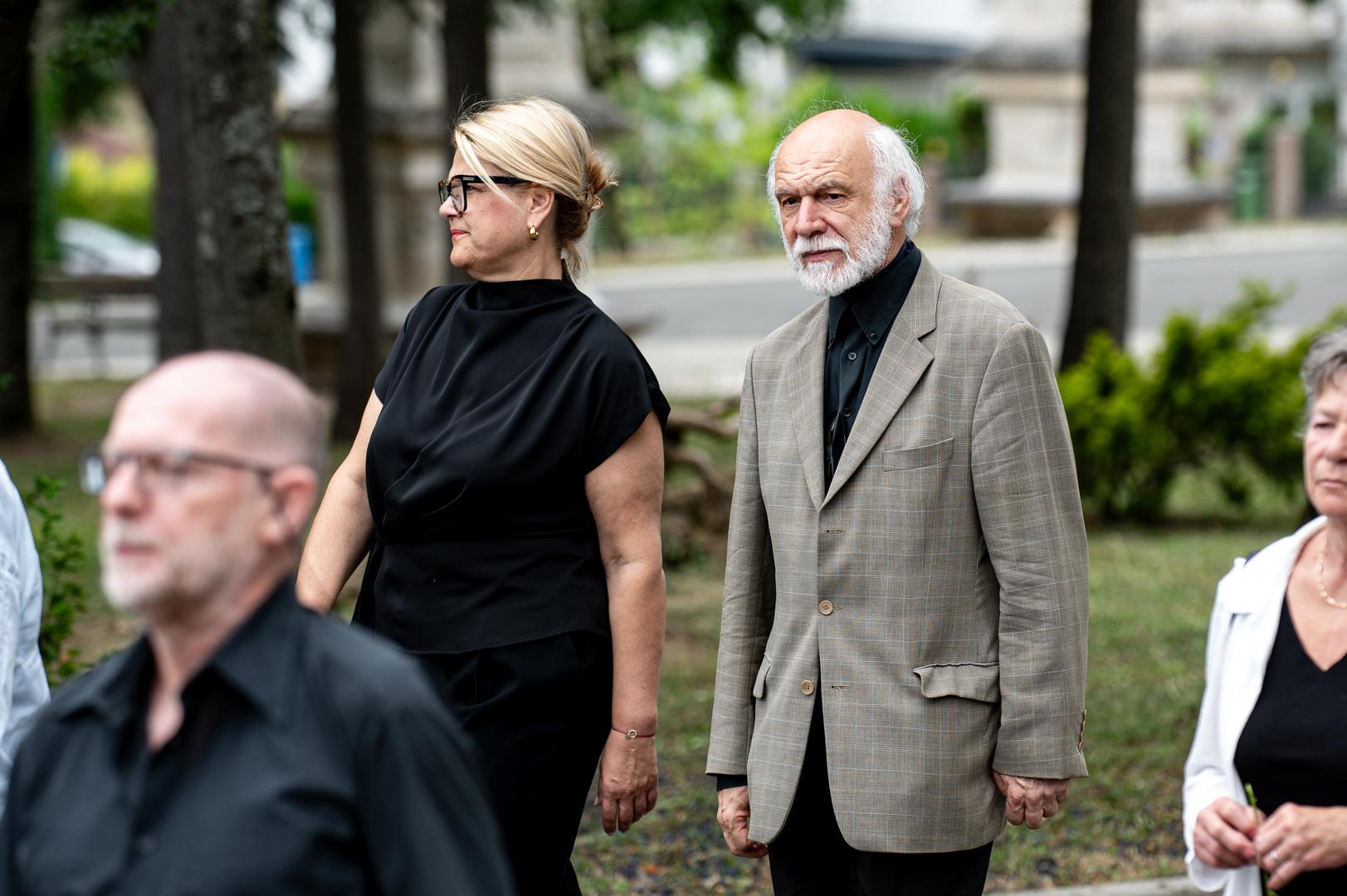 Slikar Dimitrije Popović i novinarka Zrinka Turalija Kurtak