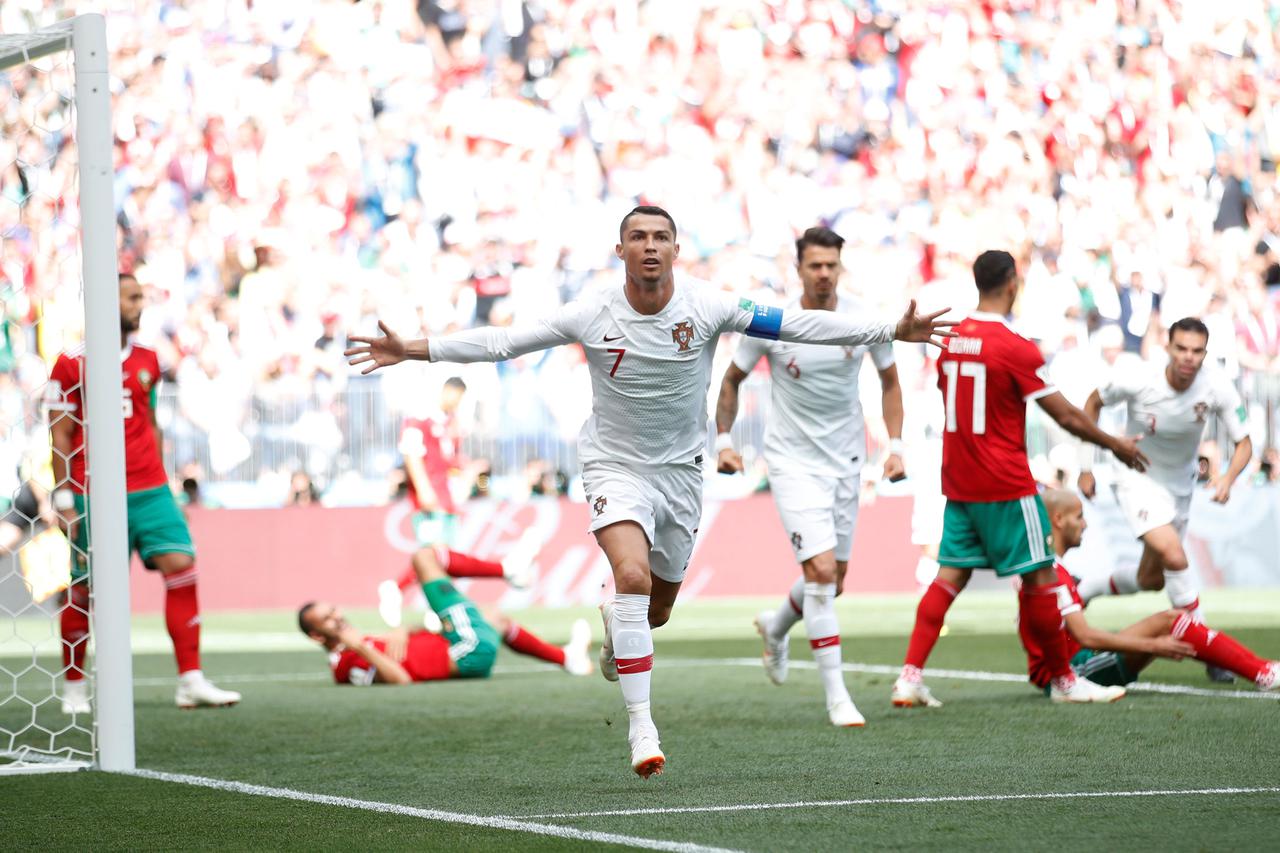 Cristiano Ronaldo Portugal Maroko