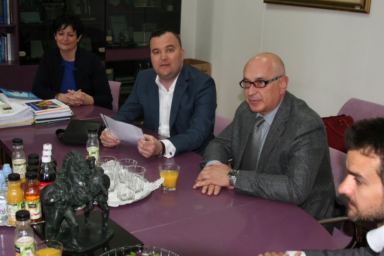 Zamjenik ministra obrazovanja Roko Andričević u Sinju 