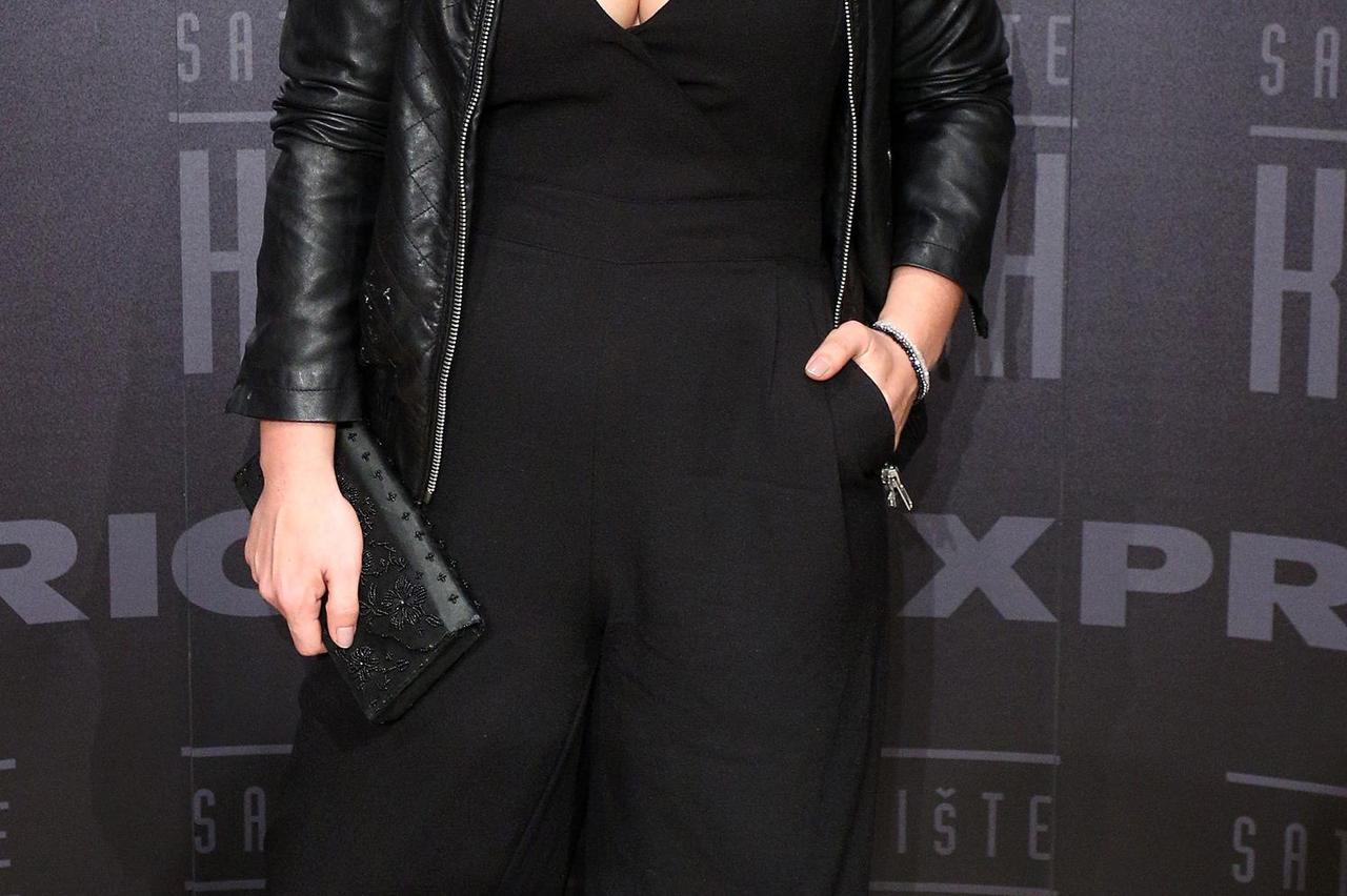 26.02.2016., Zagreb - U kazalistu Kerempuh odrzana je premijera predstave Policija koju su posjetile mnoge osobe iz javnog zivota. Ana Maras Harmander.  Photo: Anto Magzan/PIXSELL