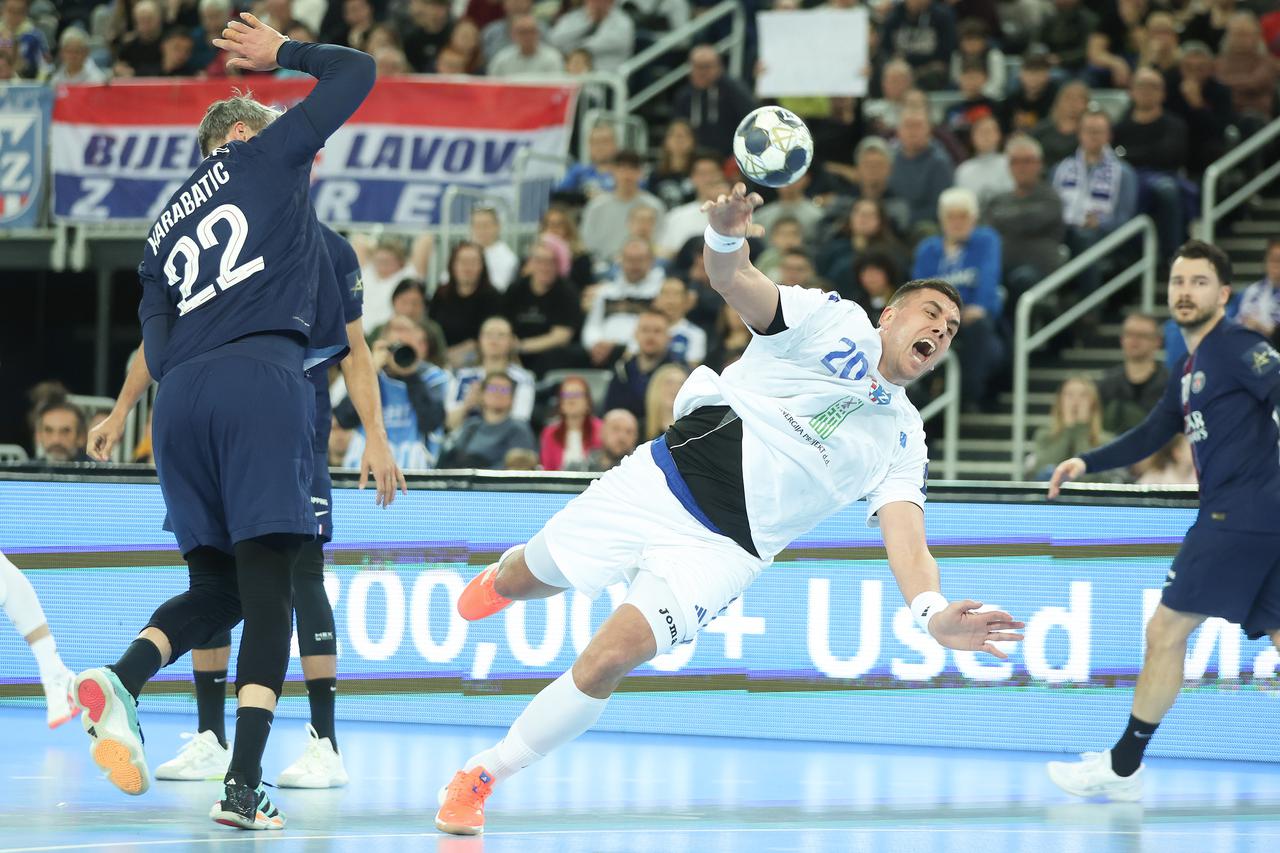 Zagreb: Susret 11. kola Lige prvaka između rukometaša Zagreba i Paris Saint-Germain