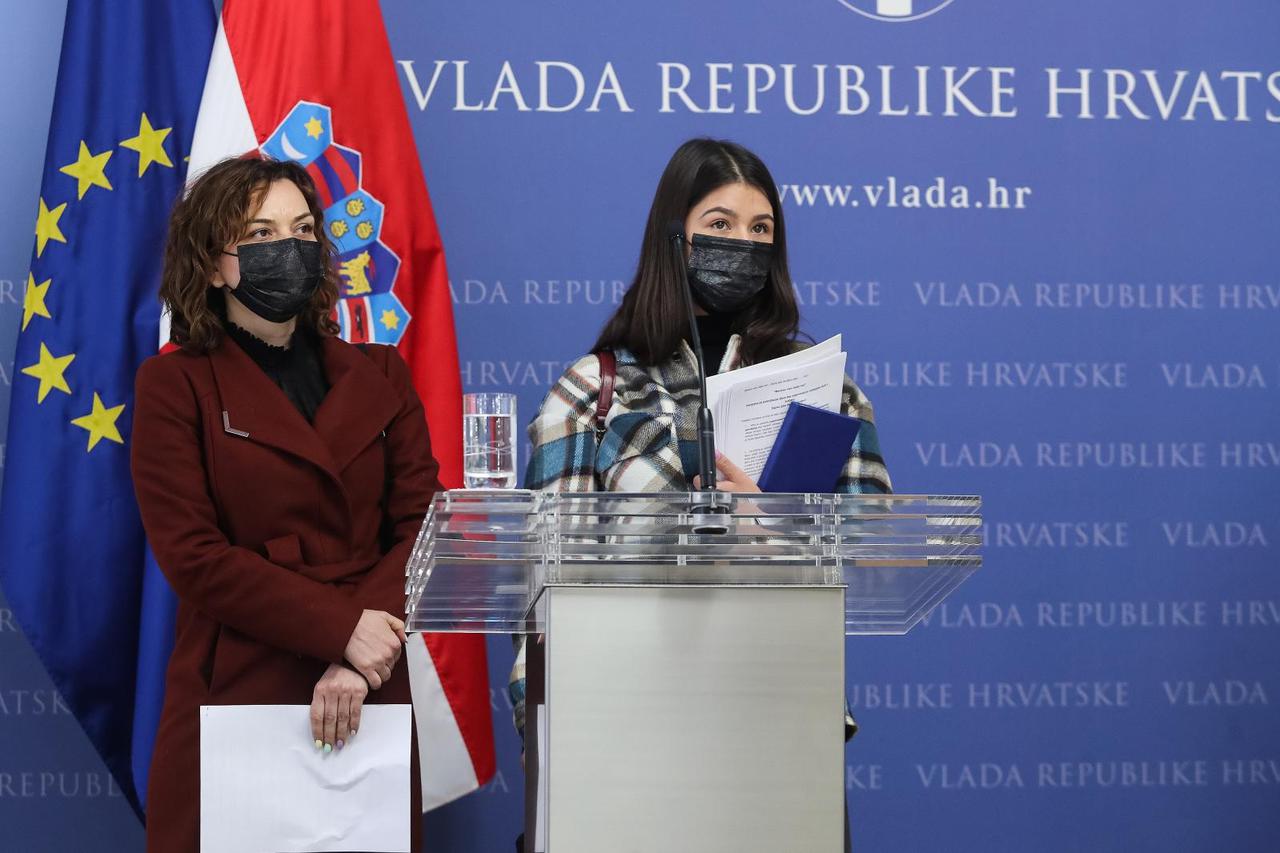 Zagreb: Izjave u Banskim dvorima nakon sastanka s inicijativom "Moramo vam nešto reći"