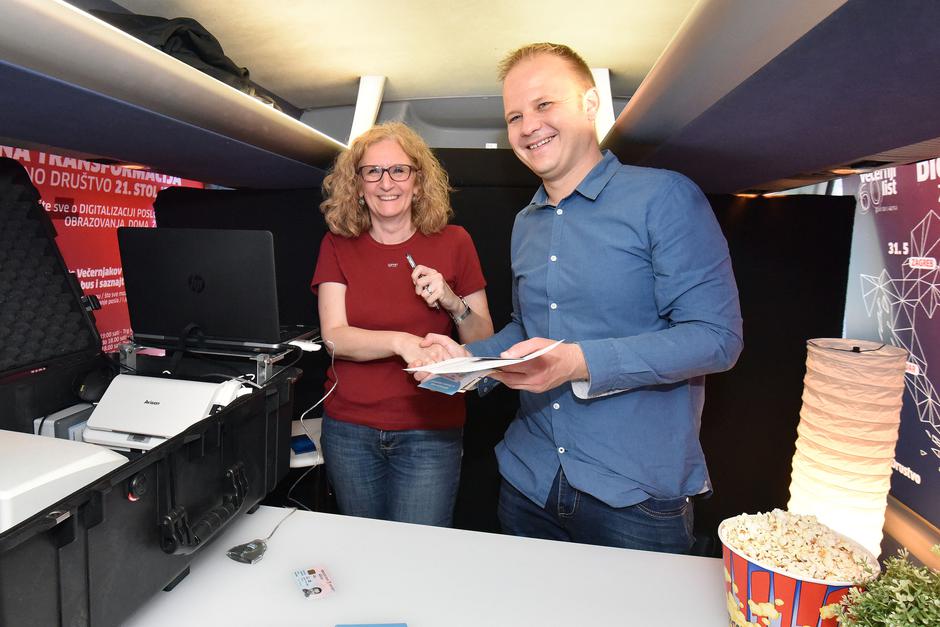 Koprivnica: Večernjakov digitalni autobus