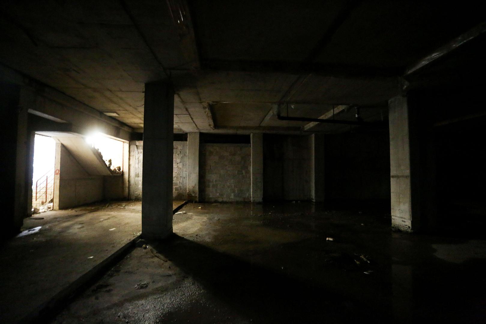 10.09.2019., Zagreb - Zapusteni prostor nikad dovrsene Sveucilisne bolnice u naselju Blato.Photo: Borna Filic/PIXSELL