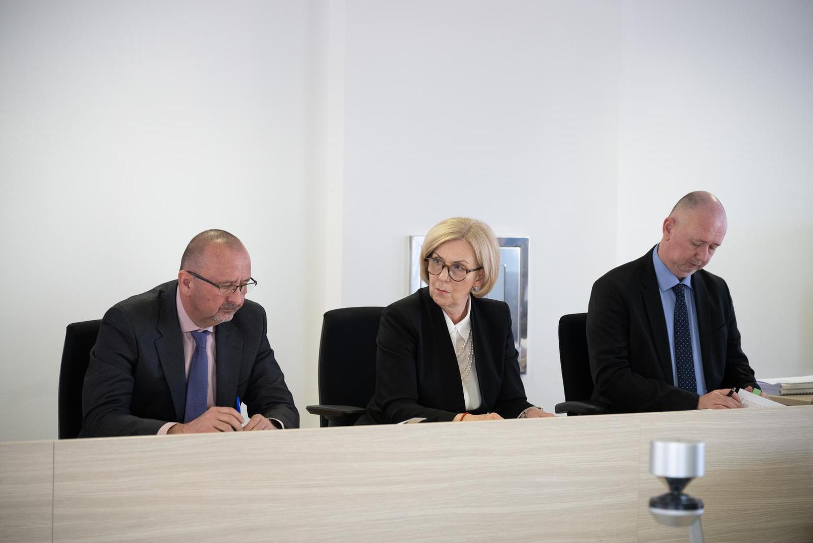 19.03.2025., Zagreb - Na Visokom kaznenom sudu odrzana je Sjednica vijeca o zalbama, Filip Zavadlav, kazneno djelo ubojstva, kazneno djelo dovodjenja u opasnost zivota i imovine opceopasnom radnjom i sredstvom i kazneno djelo nedozvoljenog posjedovanja, izrade i nabavljanja oruzja i eksplozivnih tvari. Photo: Davor Puklavec/PIXSELL