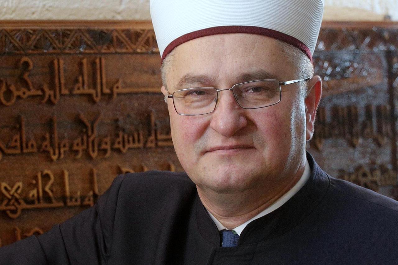 26.02.2016., Zagreb - Muftija Aziz Hasanovic.  Photo: Zarko Basic/PIXSELL