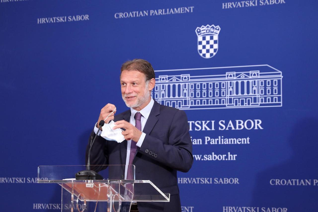 Zagreb: Gordan Jandroković dao izjavu nakon sjednice Predsjedništva Sabora