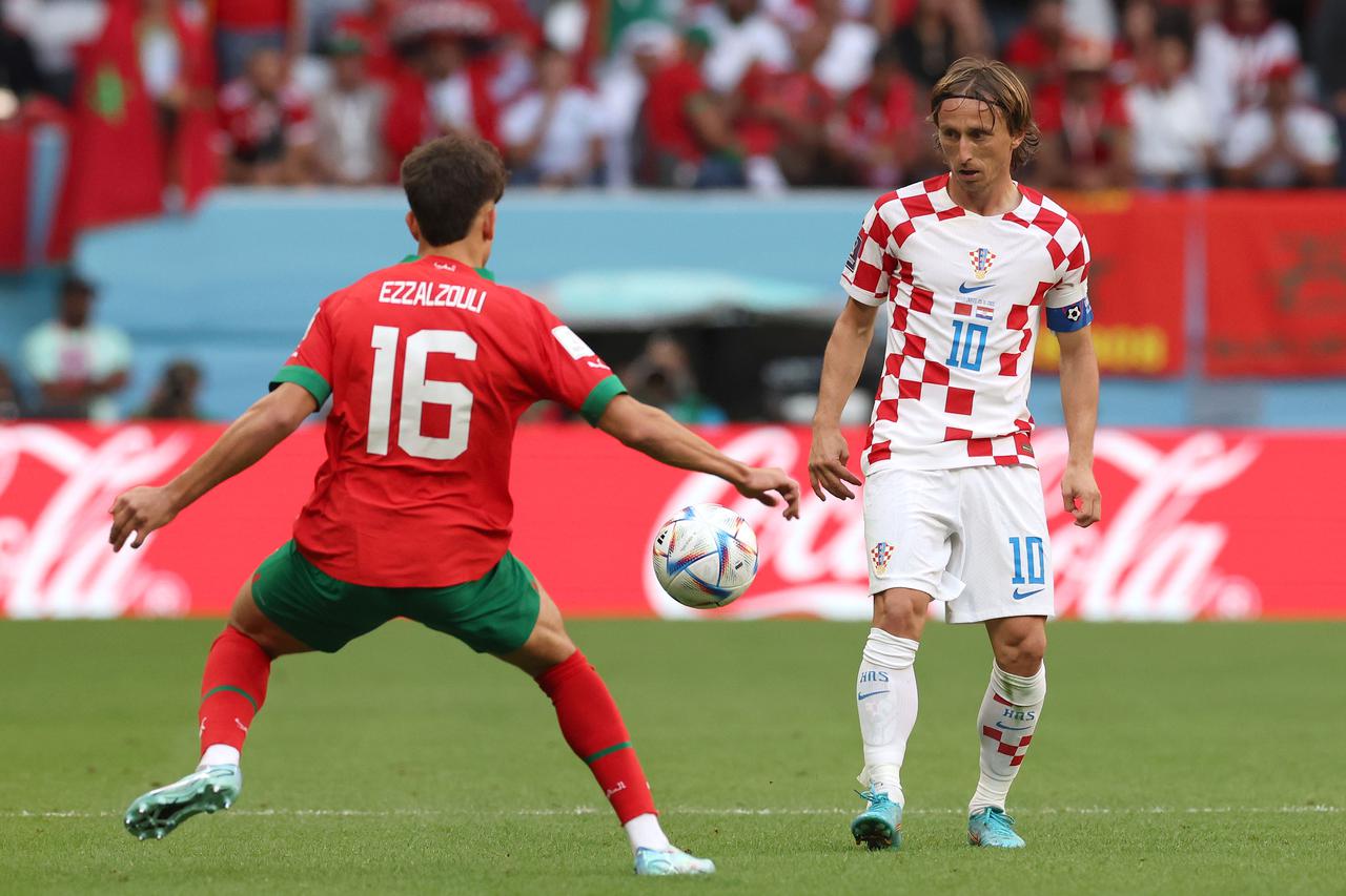 KATAR 2022 - Susret Maroka i Hrvatske u 1. kolu Svjetskog prvenstva u Katru