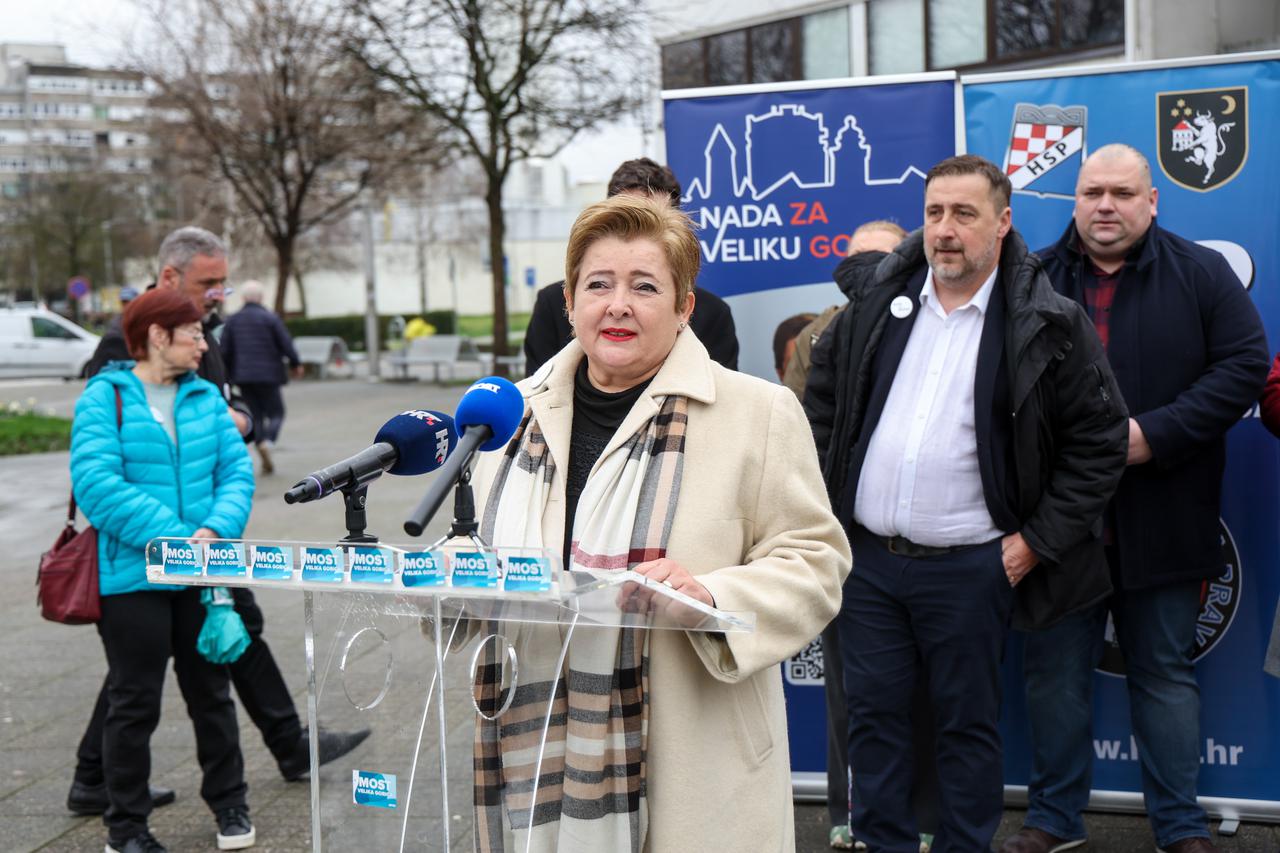 Velika Gorica: MOST predstavio kandidatkinju za gradonačelnicu 