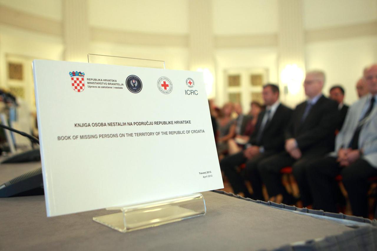 Zagreb: Predstavljeno tre?e izdanje knjige nestalih osoba u RH