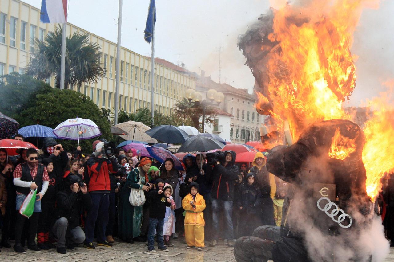 Maškare u Šibeniku