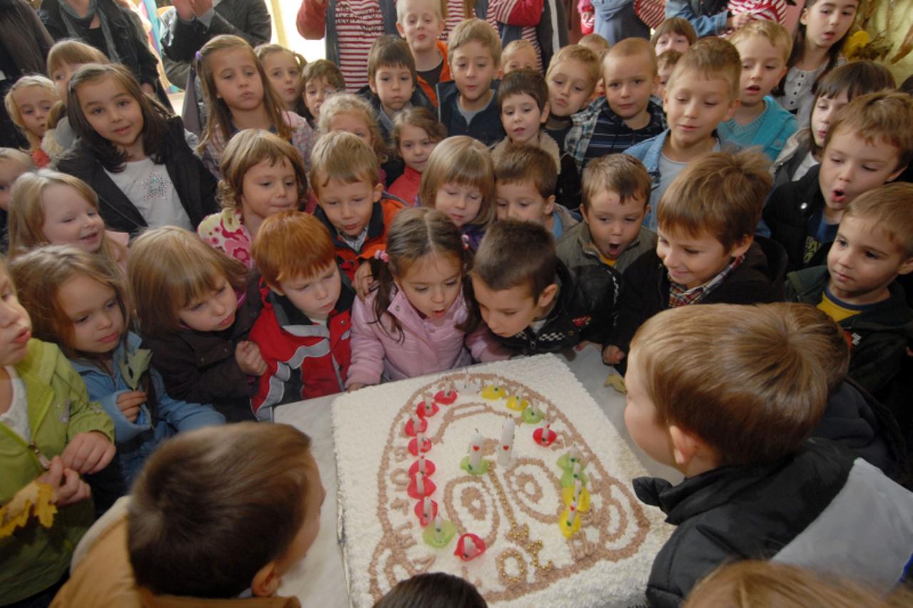 '15.10.2010. Djecji vrtic Panda, Varazdin, Prvi hrvatski privatni djecji vrtic Panda proslavio 20 rodjendan Photo: Marko Jurinec/PIXSELL'