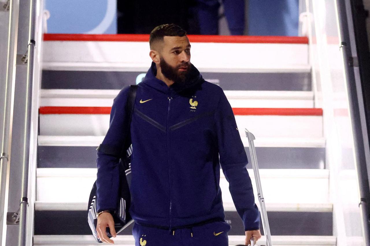 FILE PHOTO: FIFA World Cup Qatar 2022 Arrival - France team arrives in Doha