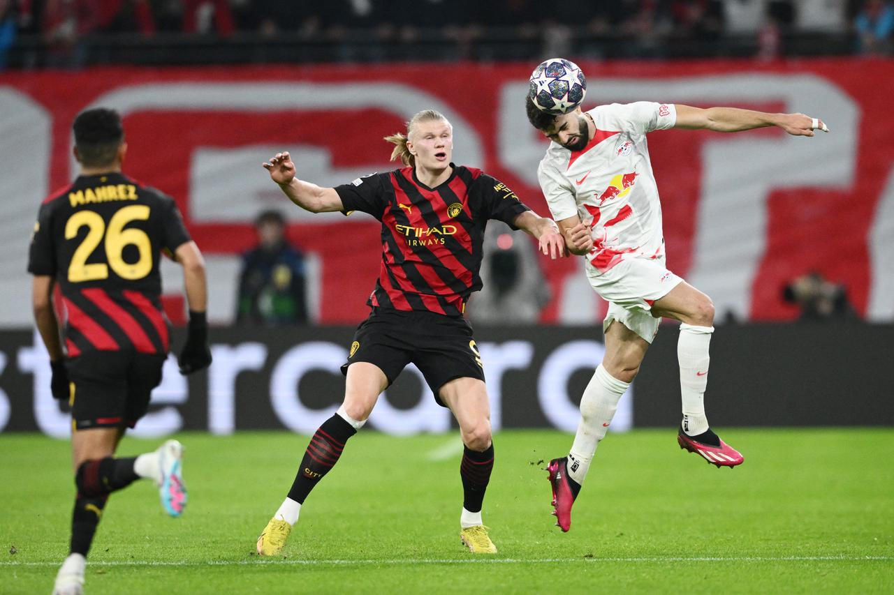Champions League - Round of 16 First Leg - RB Leipzig v Manchester City
