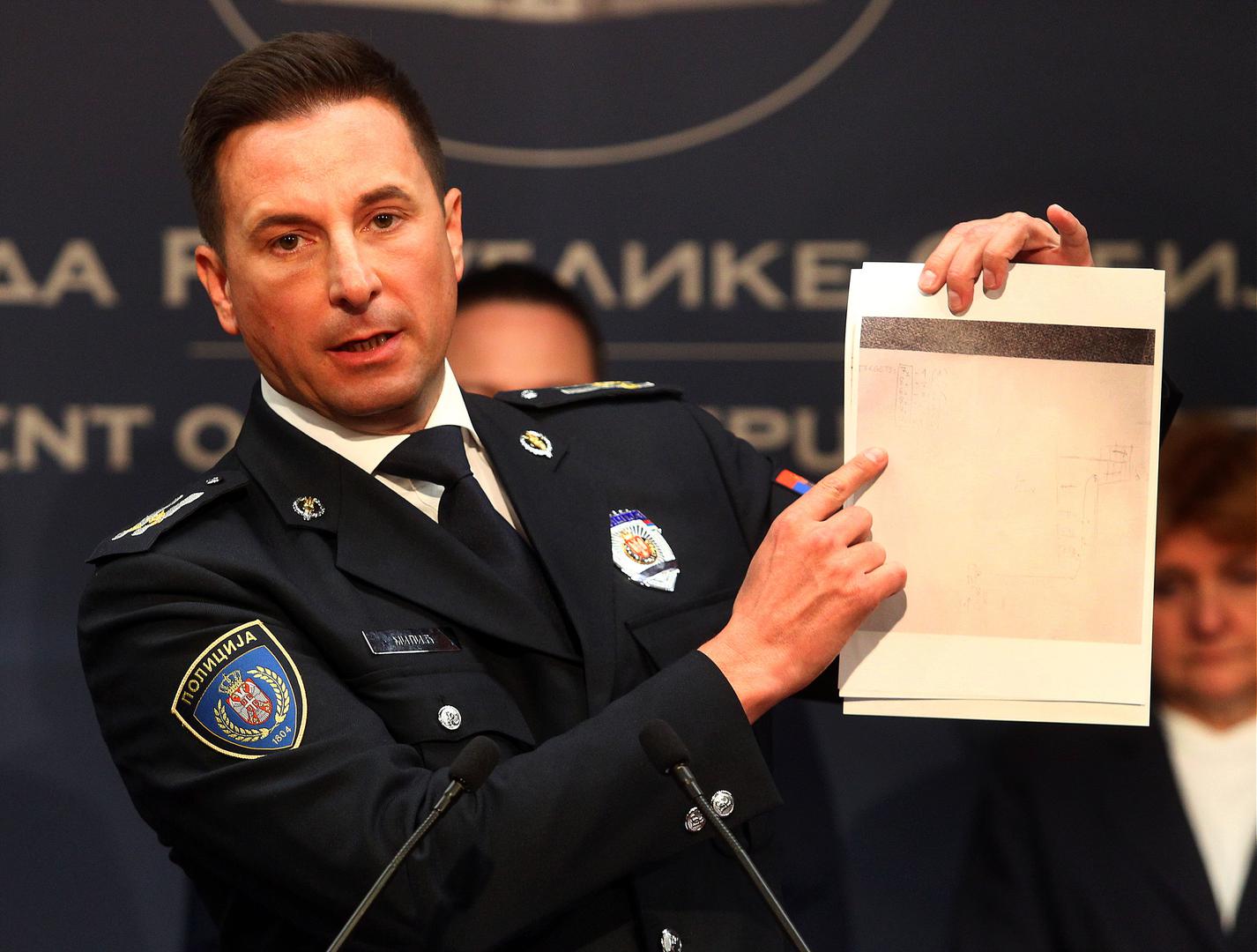 03, May, 2023, Belgrade - An extraordinary press conference on the occasion of the tragedy that happened at the "Vladislav Ribnikar" Elementary School in Belgrade was held at the Government of Serbia. Veselin Milic. 03, maj, 2023, Beograd  - Vanredna konferencija za novinare, povodom tragedije koja se desila u Osnovnoj skoli "Vladislav Ribnikar” u Beogradu, odrzana je u Vladi Srbije. Photo: A.K./ATAImages/PIXSELL