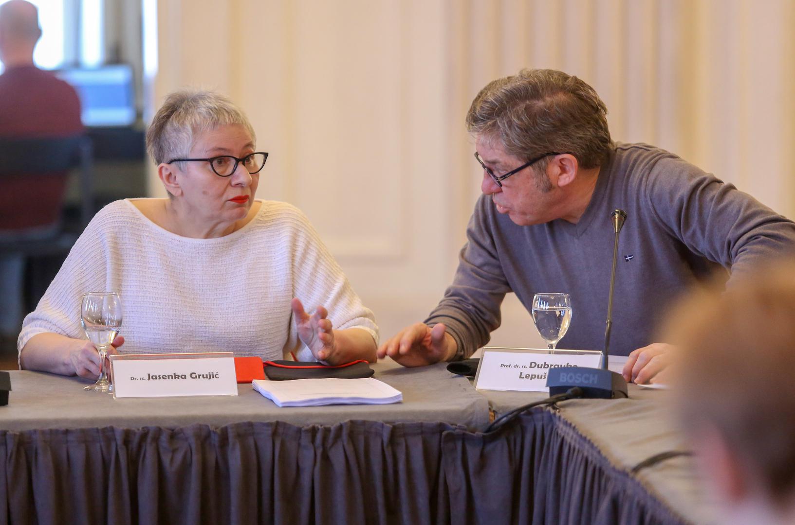 Jasenka Grujić, Dubravko Lepušić