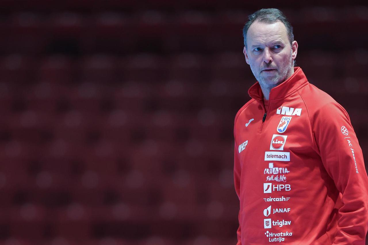 Malmo: Trening hrvatske reprezentacije uoči sutrašnje utakmice protiv Slovenije