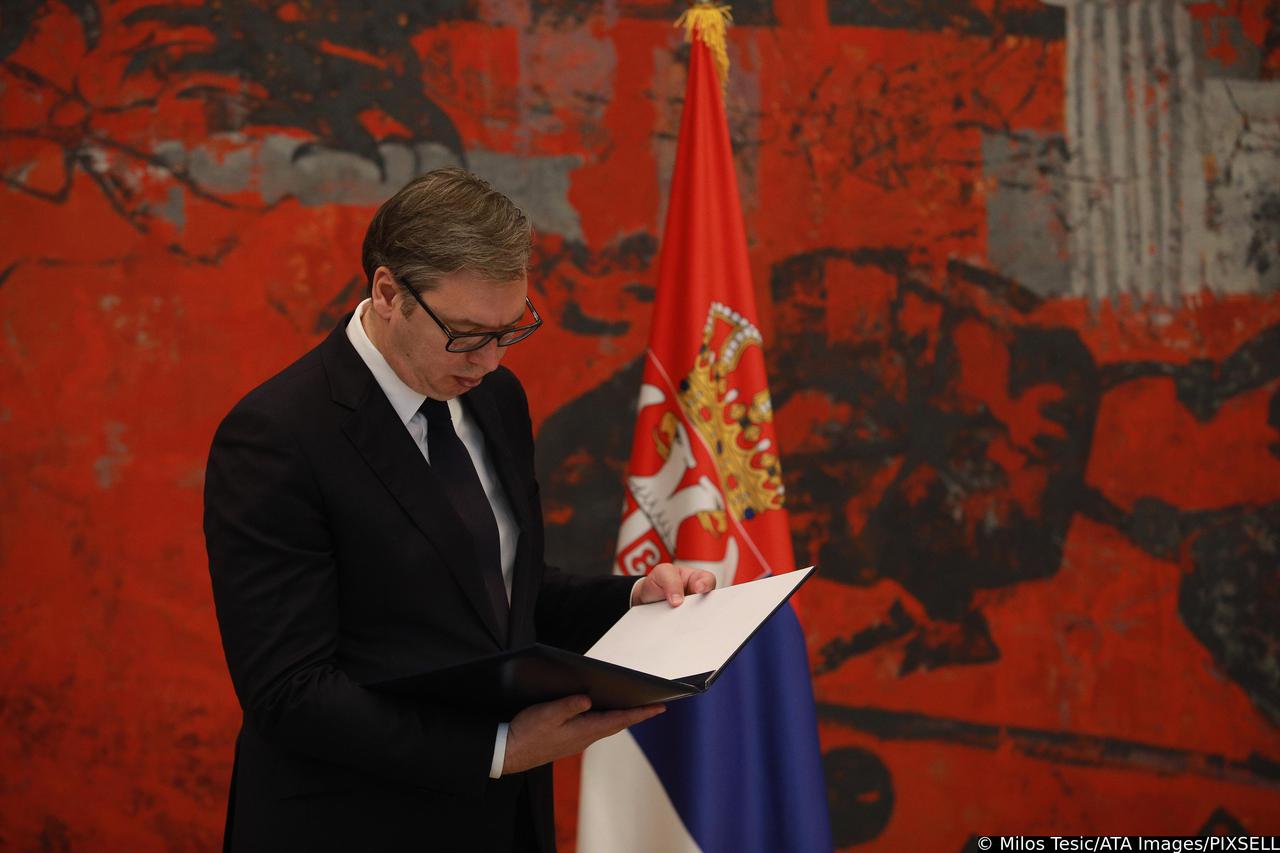 Aleksandar Vučić primio je akreditivna pisma novoimenovanog ambasadora Ukrajine Volodimira Tolkača