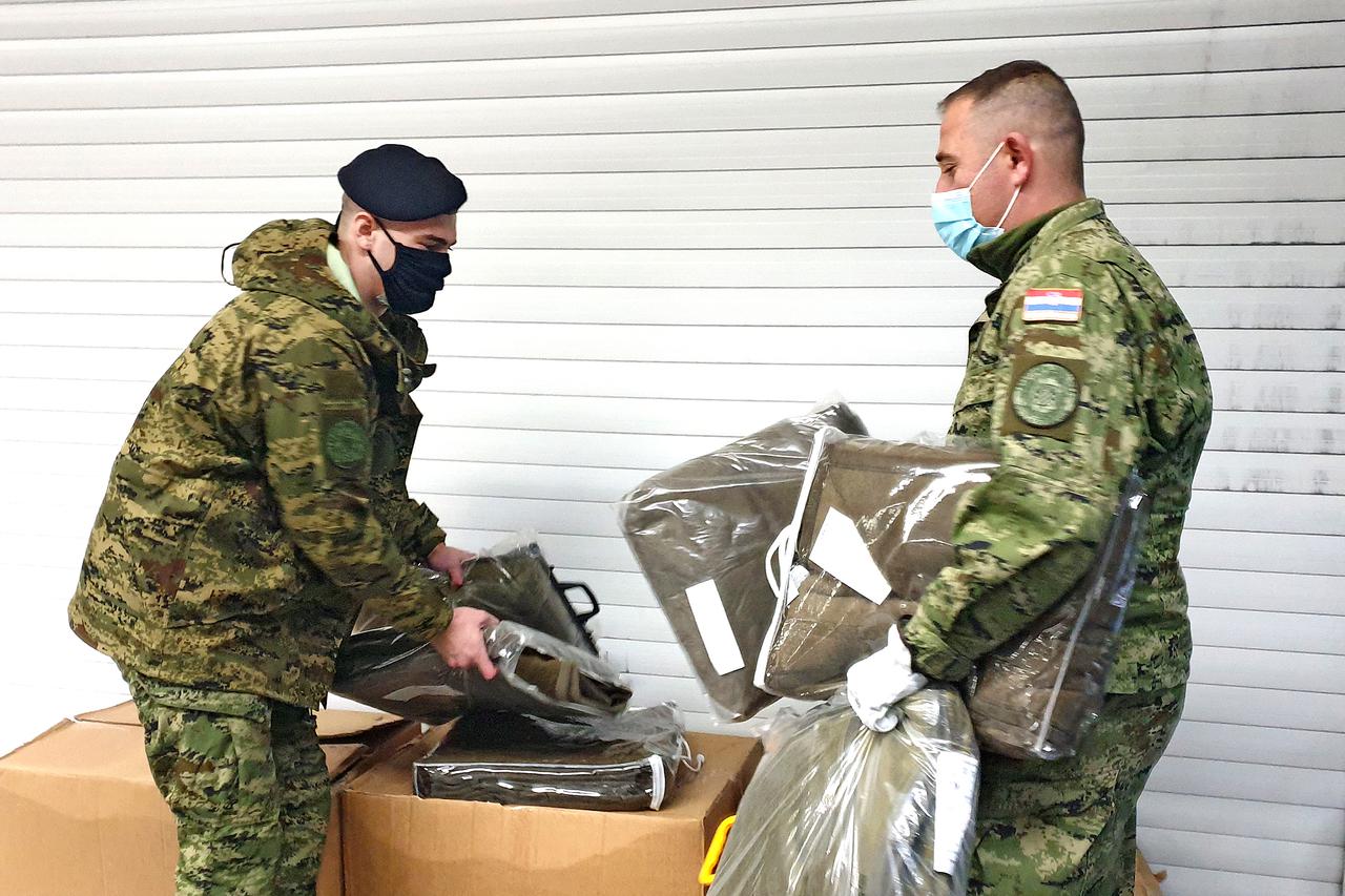 Hrvatska vojska postavila dodatne krevete u KB Dubrava
