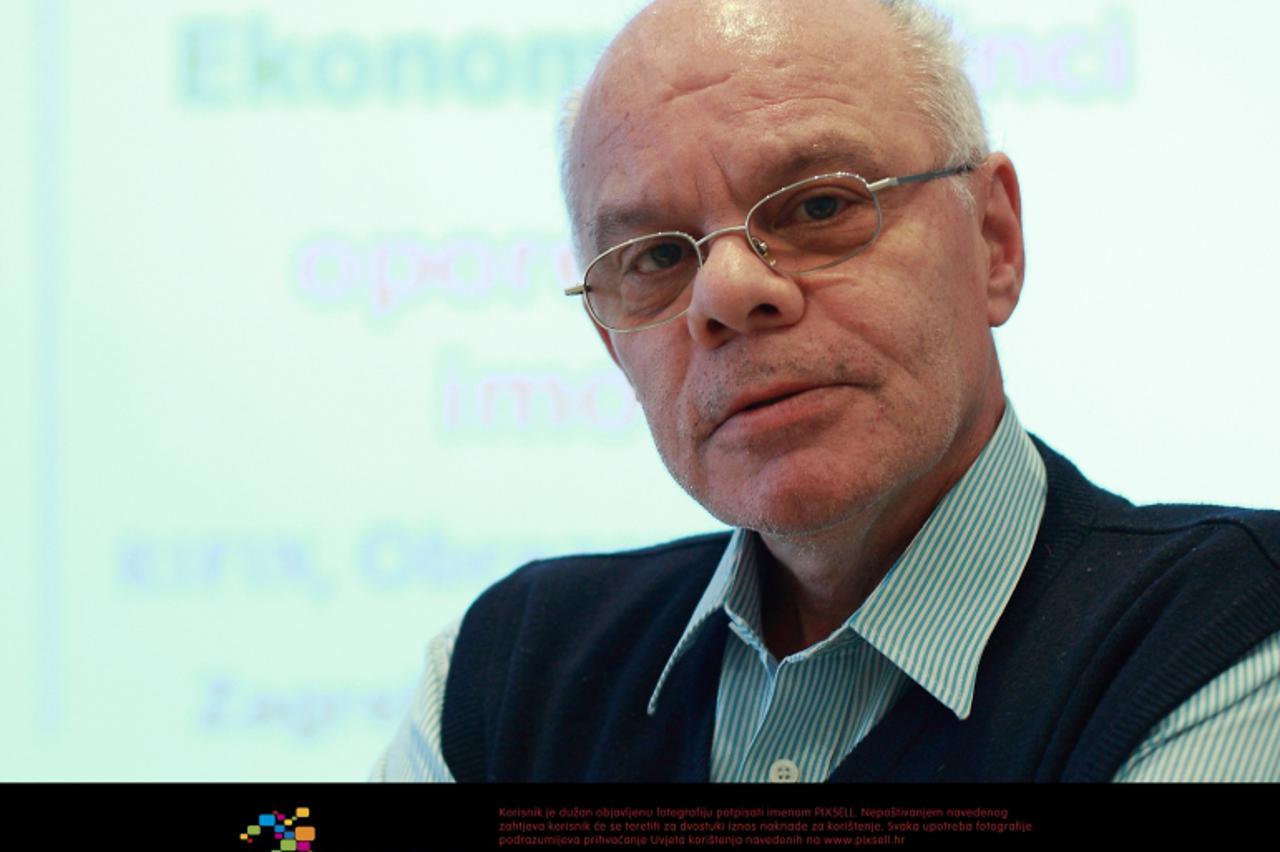 '20. 03. 2012., Zagreb - U Rifin obrazovnom centru odrzana je radionica pod imenom - Poslije oporezivanja imovine. Radionicu je vodio Guste Santini. Photo: Davor Puklavec/PIXSELL'