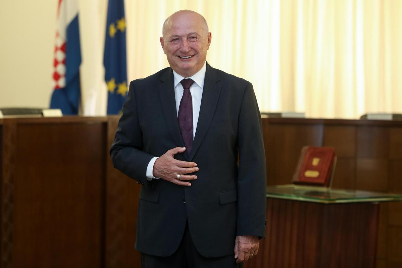 Zagreb: Miroslav Šeparović, predsjednik Ustavnog suda RH