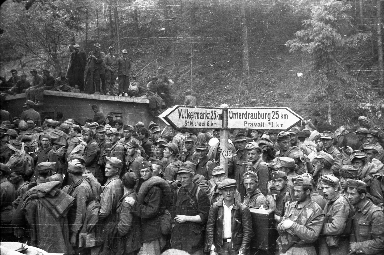 Razoružana vojska NDH u Libeličama 