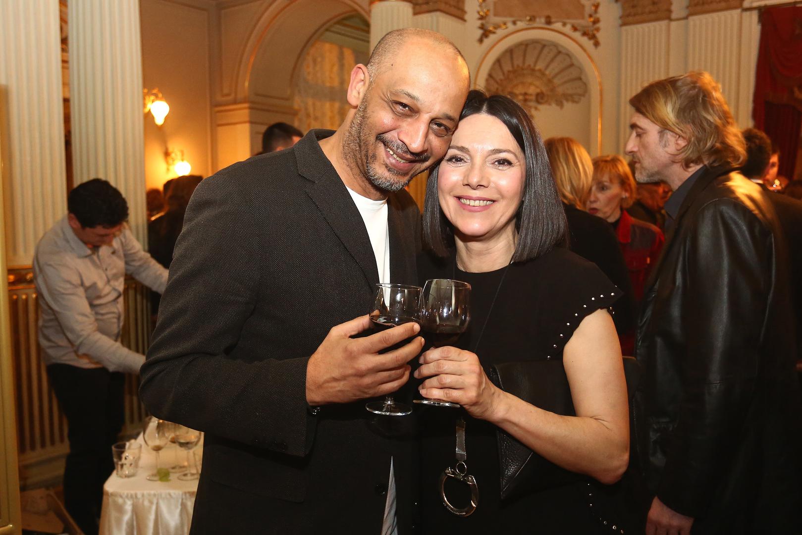 Hamed Bangoura i Daniela Trbović