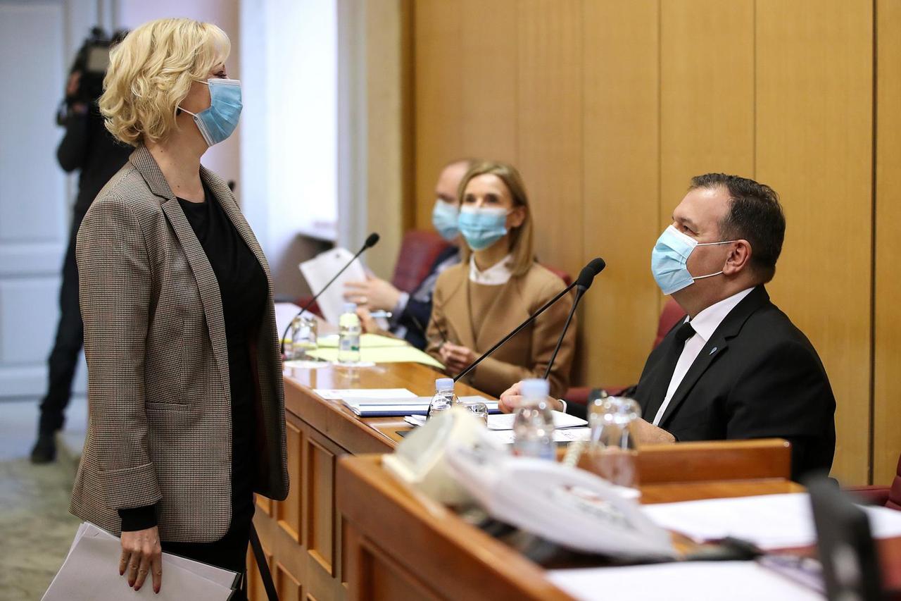 Zagreb: Održana šesta sjednica Hrvatskog sabora
