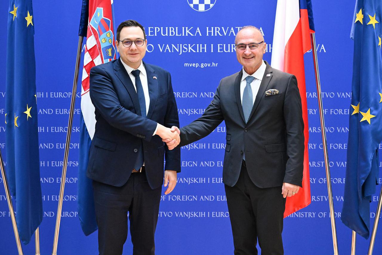 Zagreb: Ministar Gordan Grlić Radman susreo se s češkim kolegom Janom Lipavskim 