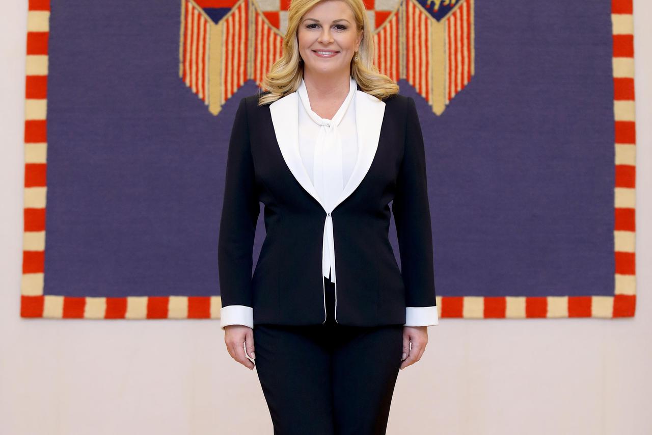 14.11.2016., Zagreb - Kolinda Grabar Kitarovic, predsjednica Republike Hrvatske.  Photo: Patrik Macek/PIXSELL