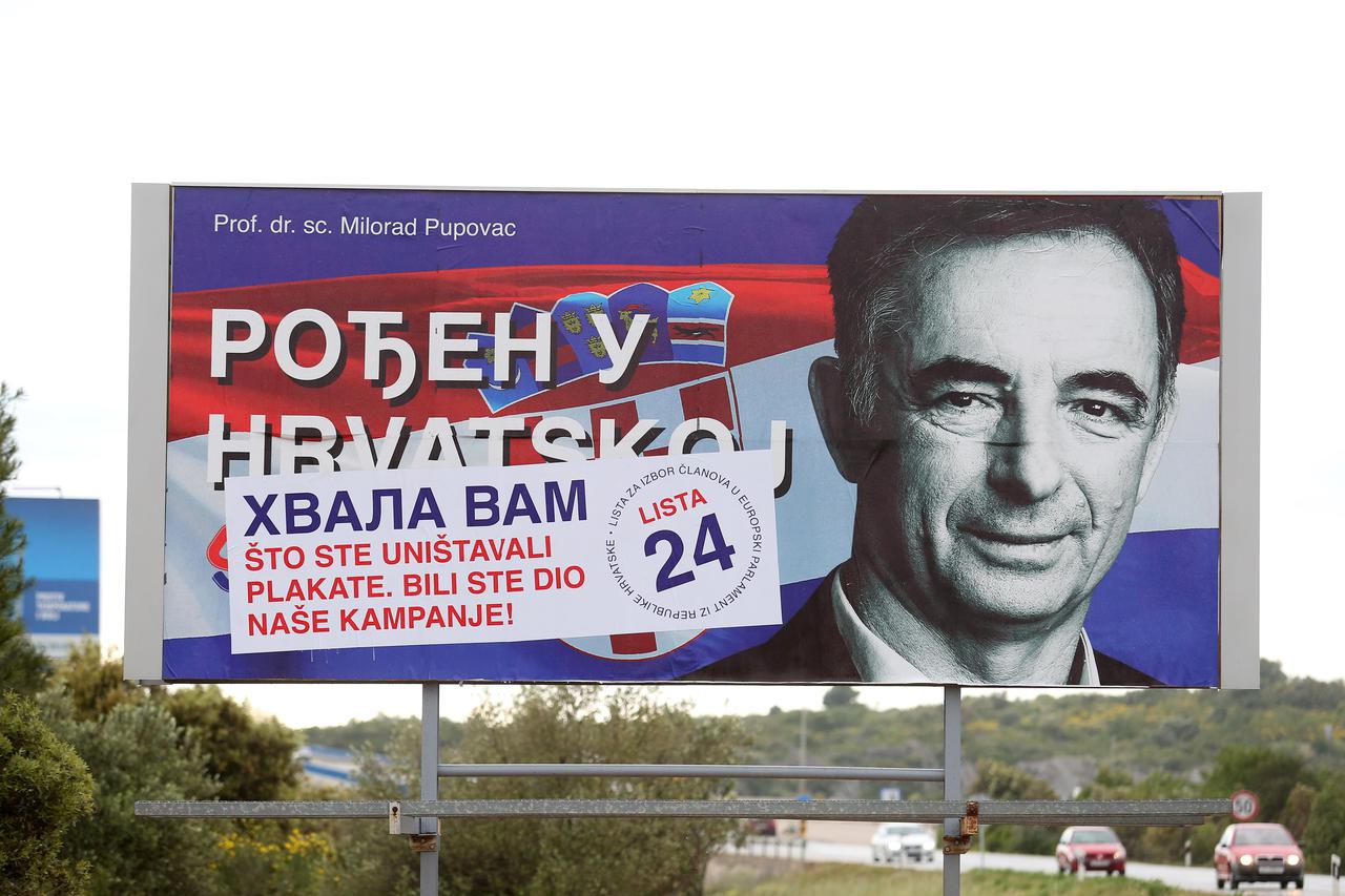 Šibenik: Kandidati zahvalili i onima koji su uništavali plakate