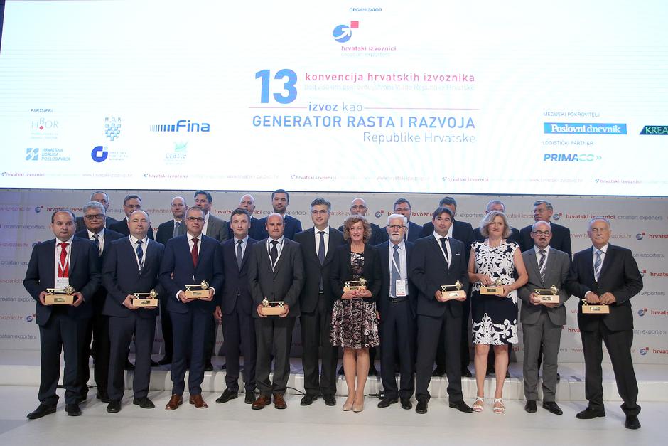 Zagreb: 13. konvencija hrvatskih izvoznika i 11. dodjela nagrada Zlatni ključ najboljim izvoznicima