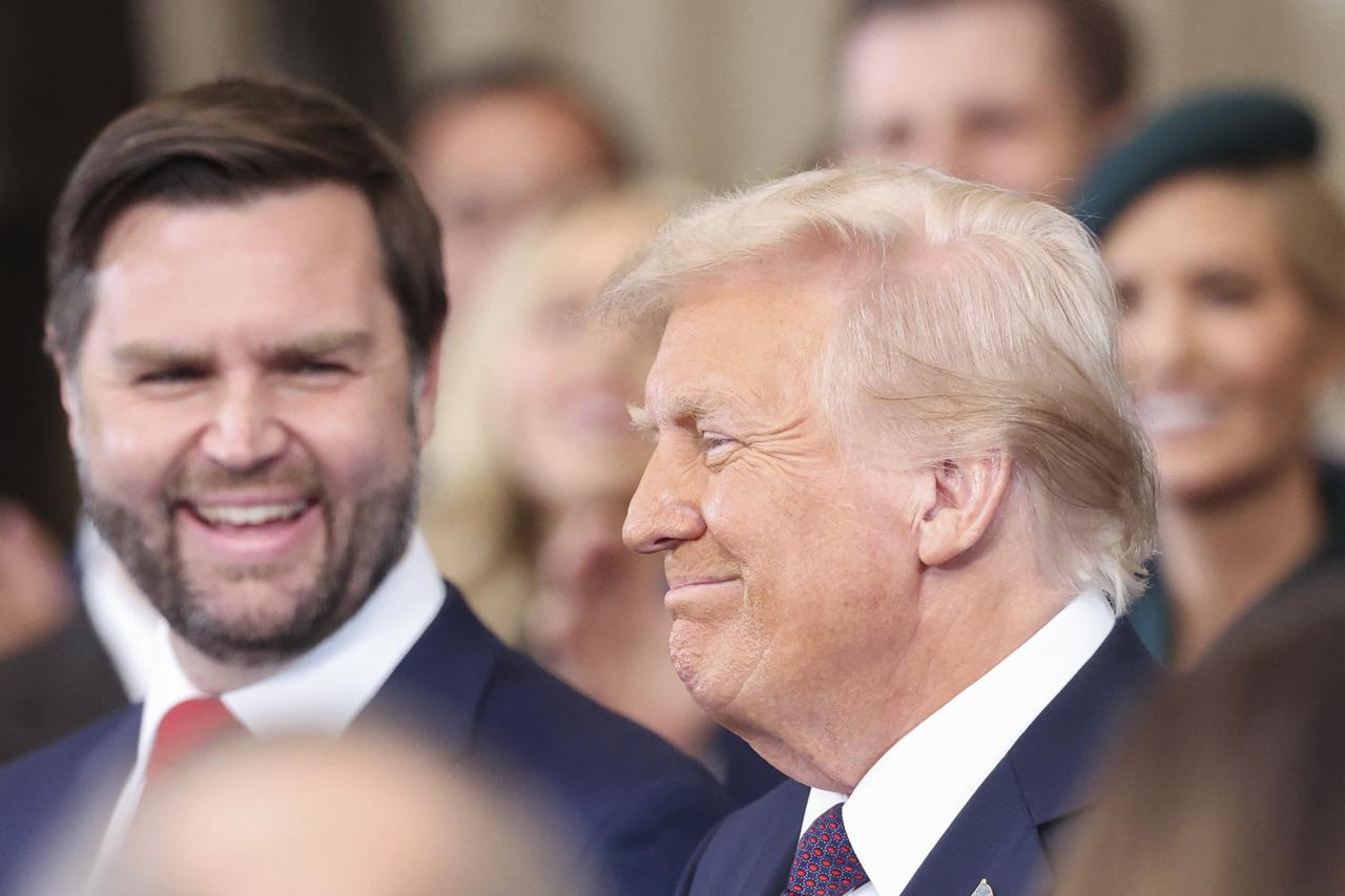 President Trump And VP JD Vance At Presidential Inauguration - USA