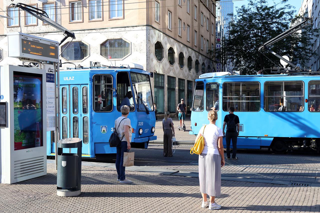 Zagreb:  Stari tramvaji ZET-a 