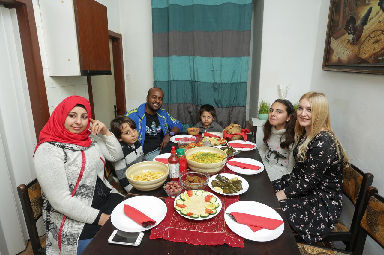Božićni ručak s izbjeglicama