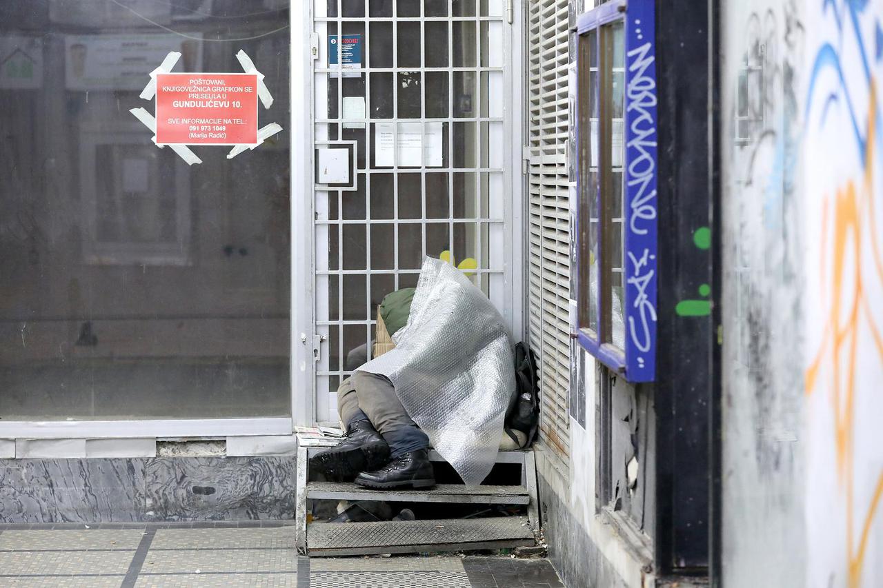Život beskućnika u Zagrebu