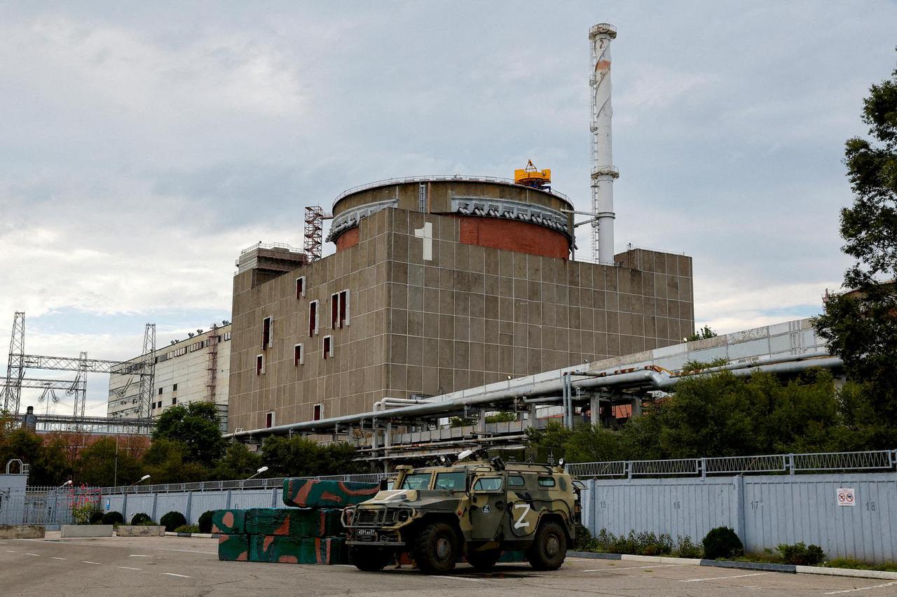 FILE PHOTO: IAEA expert mission visits Zaporizhzhia Nuclear Power Plant